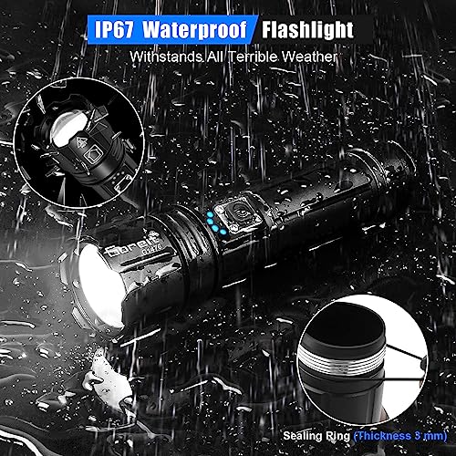 Goreit G1476 Flashlight High Lumens Rechargeable thumb #6
