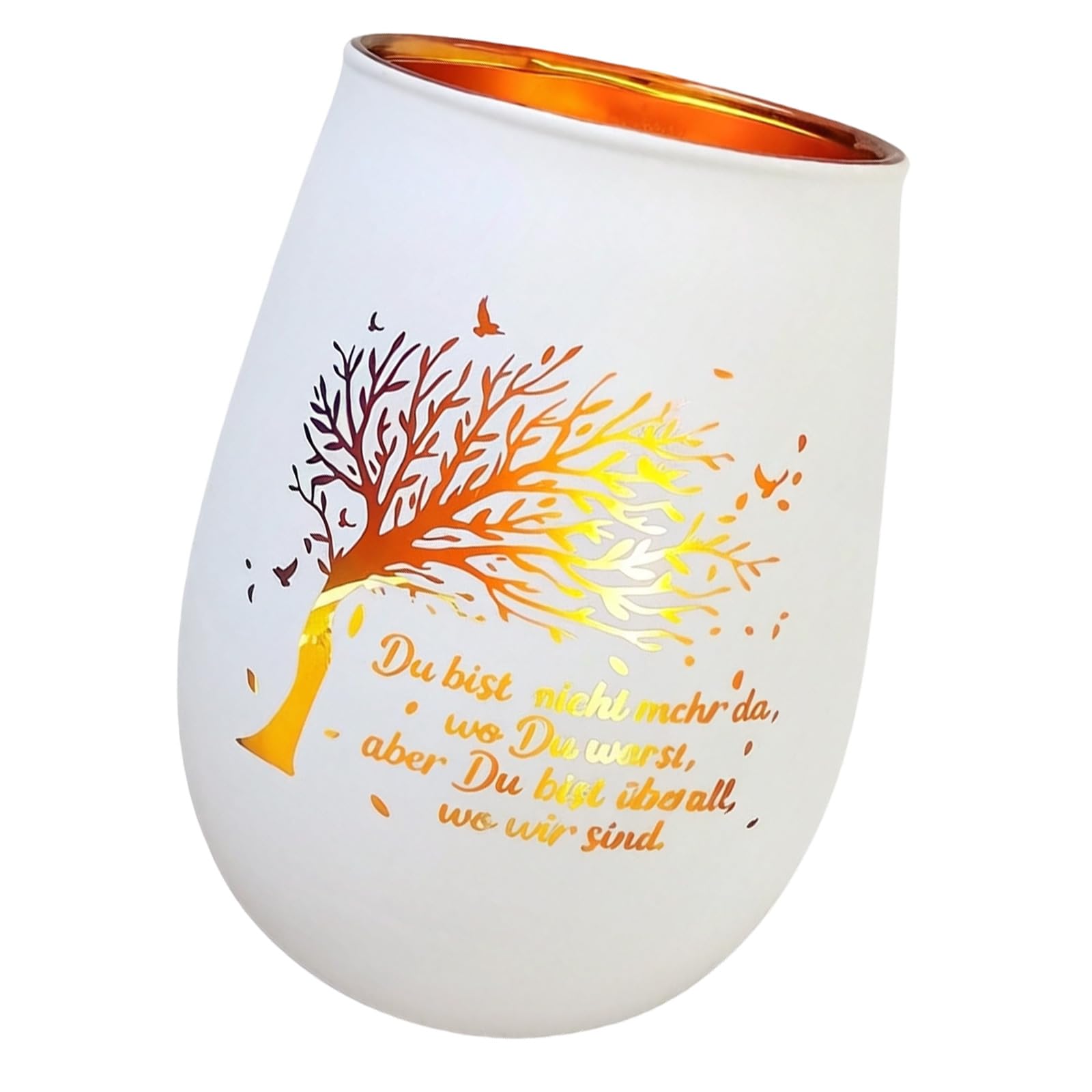 hogtnd Memorial Lantern with Engraving and Modern Look, Funeral Candle, Grave Decoration, Funeral Light for Various Occasions, Grave Decoration