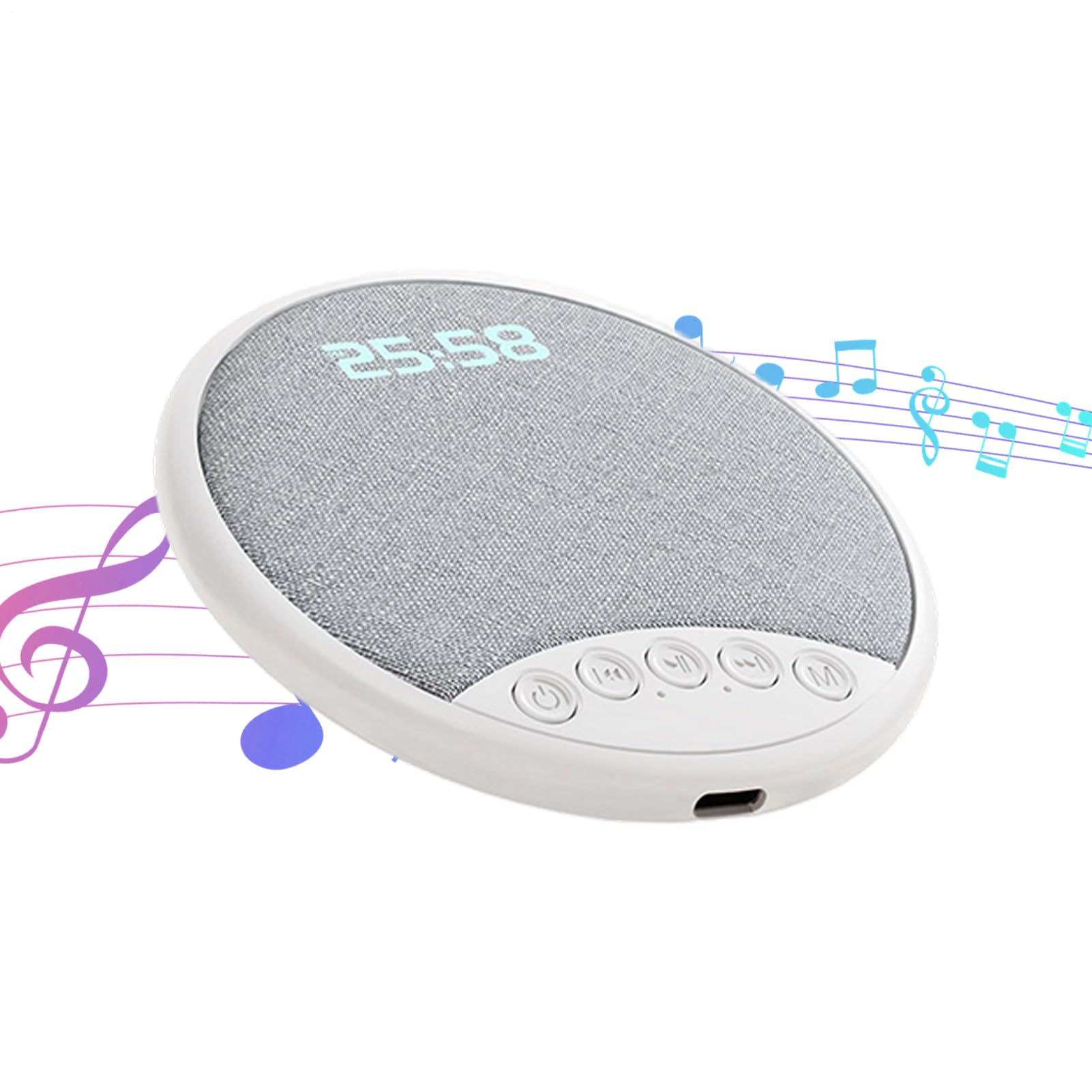 Altavoz de almohada, aparato estable con ruido , altavoz inalámbrico de música para almohada de cama, para hotel, dormitorio, viajes, adolescentes, adultos, amantes de la música, cumpleaños, día