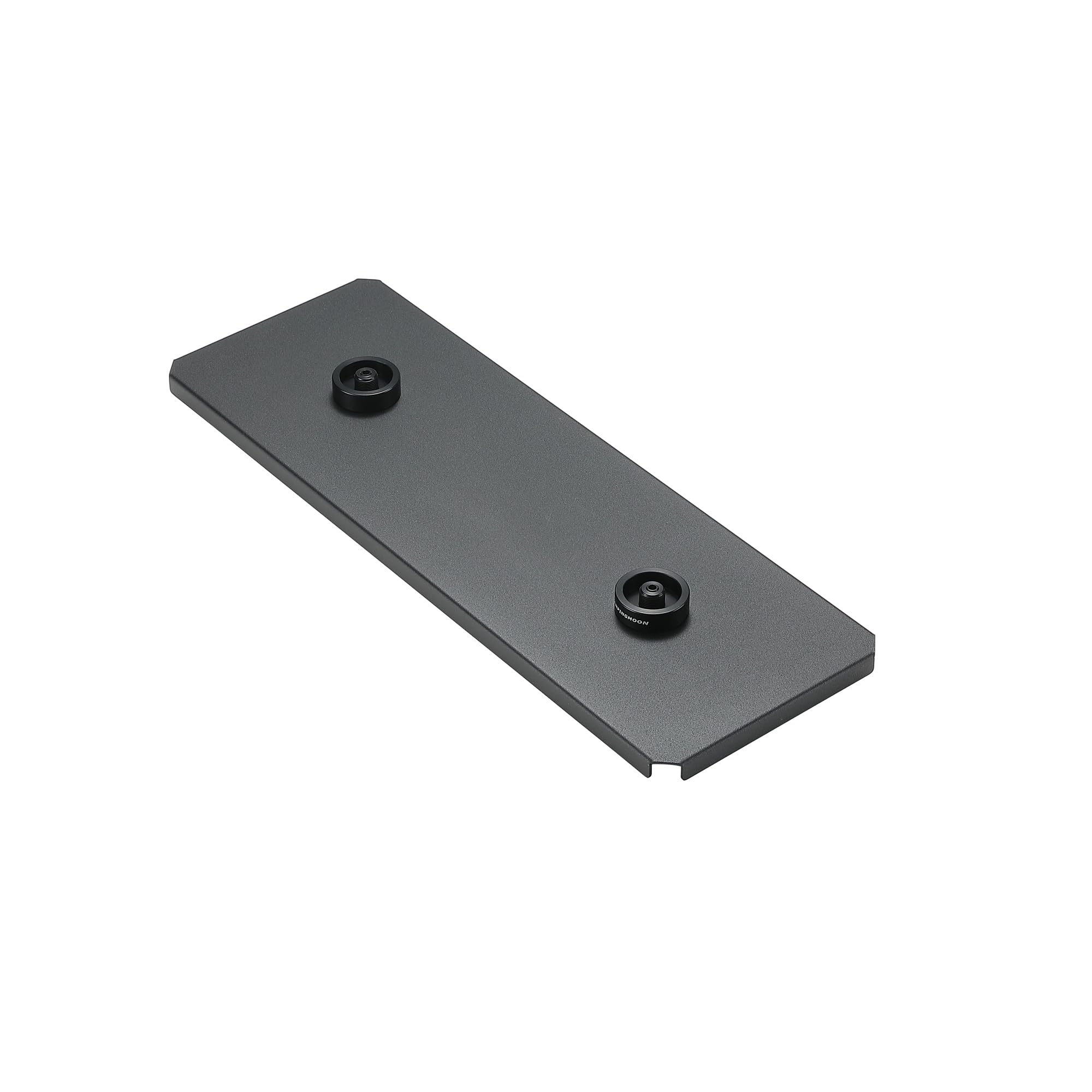 IGT Compatible Burner Plate for Camping Grill Table – Half Unit Integrated Single Gas Burner Mount, Steel & Aluminum Modular Cooking Accessory BKZ06