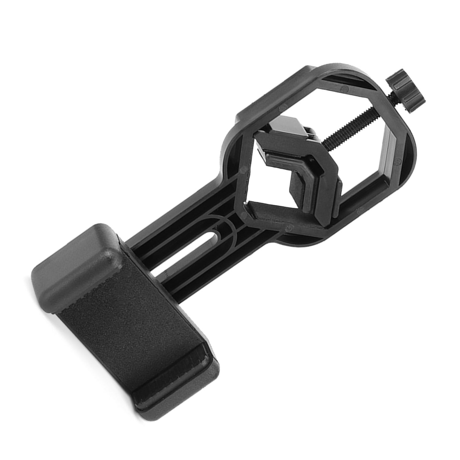 Czarny uchwyt na telefon komórkowy do lornetki Monokularowe teleskopy astronomiczne Uniwersalny teleskop / mikroskop Adapter uchwytu na telefon Uchwyt na telefon komórkowy do telefonu komórkowego 5 cm-9 cm