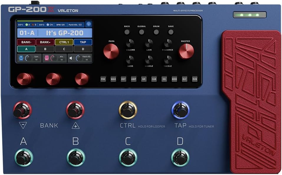 Valeton GP-200X Multi Effects Processor Multi-Effects pedal