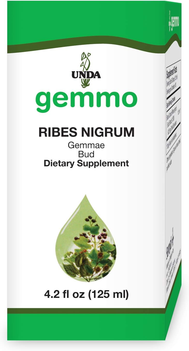 UNDA Gemmo Therapy Ribes Nigrum | Black Currant Bud Extract | 4.2 fl. oz