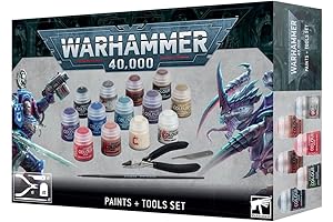 Warhammer 40K Contrast Paint Set in White - The Perfect Base for Your Miniatures