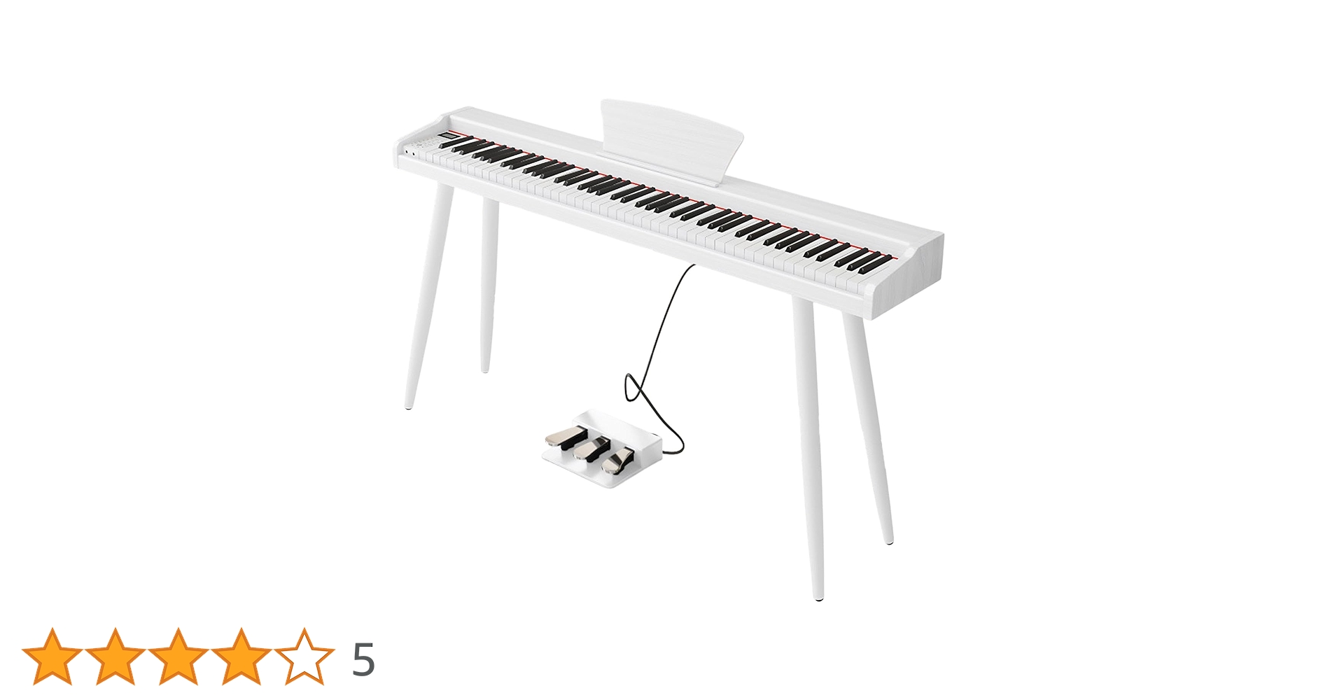 カシオ 電子ピアノ スタンド&楽譜セット 楽天市場】【5カラー】電子ピアノ 88鍵盤 スタンド 椅子セット