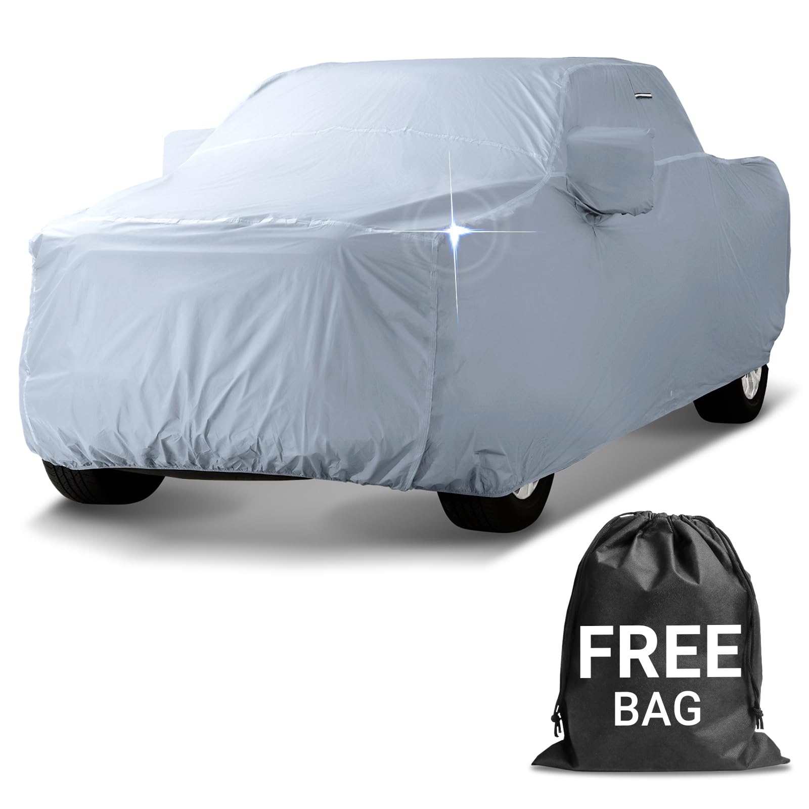 iCarCover 18-Layer All Weather Waterproof Automobile Car Cover Protection