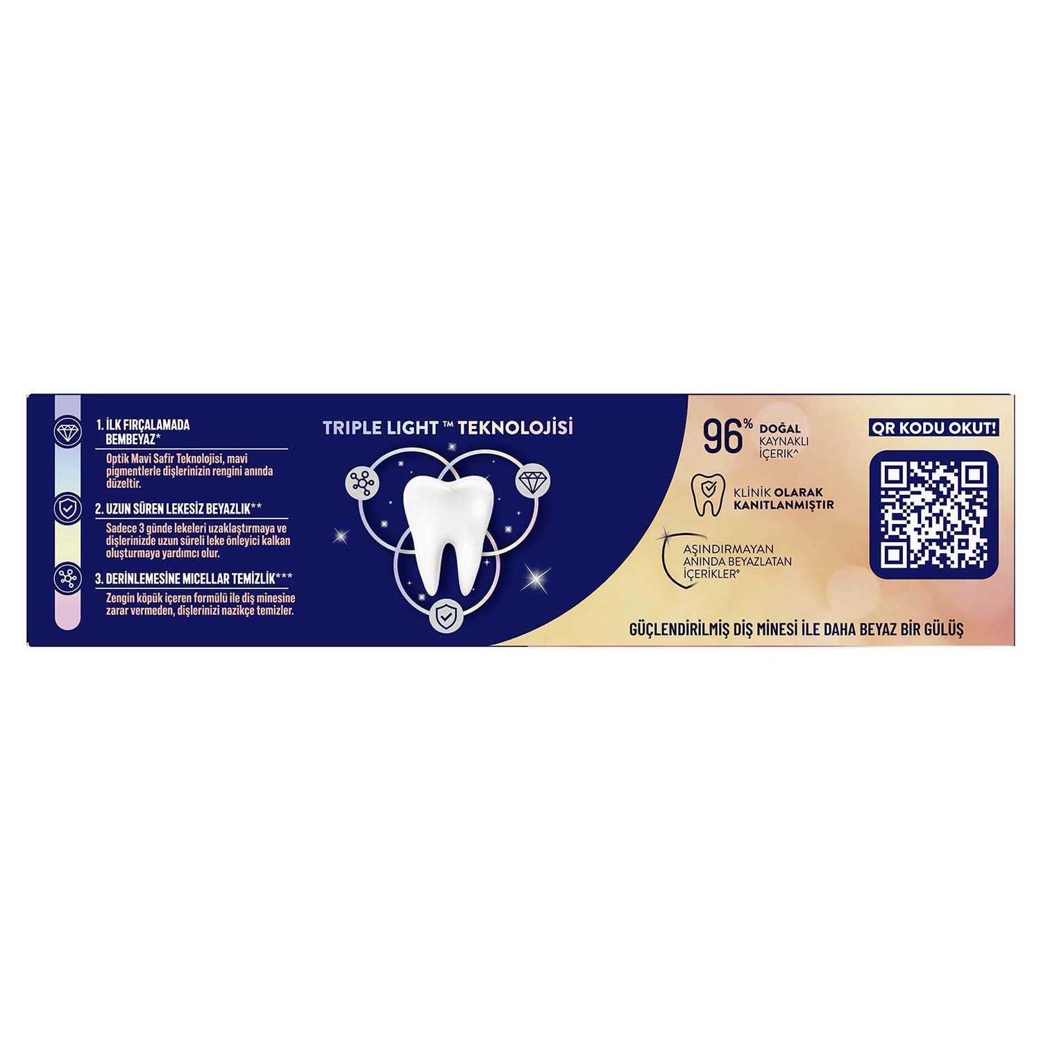 Signal White Now 3in1 Shine with Care Diş Macunu (2 paketi)