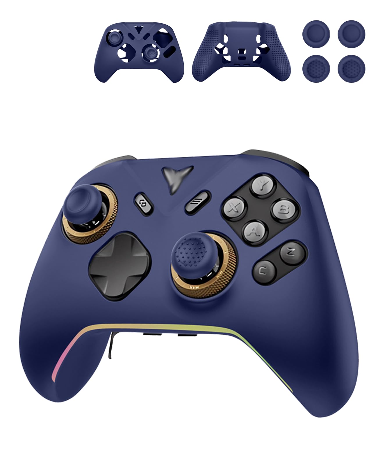 Amazon | FLYDIGI Vader 5 Pro 用 ケース カバー サムキャップ付き