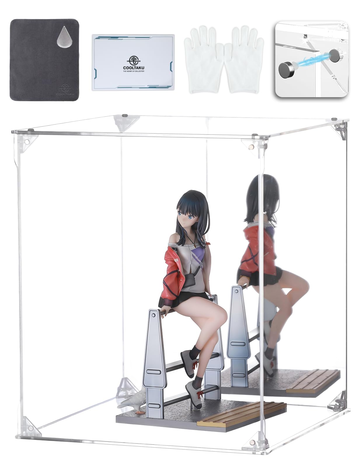 Amazon.co.jp: COOLTAKU フィギュアケース アクリル UVカット クリア