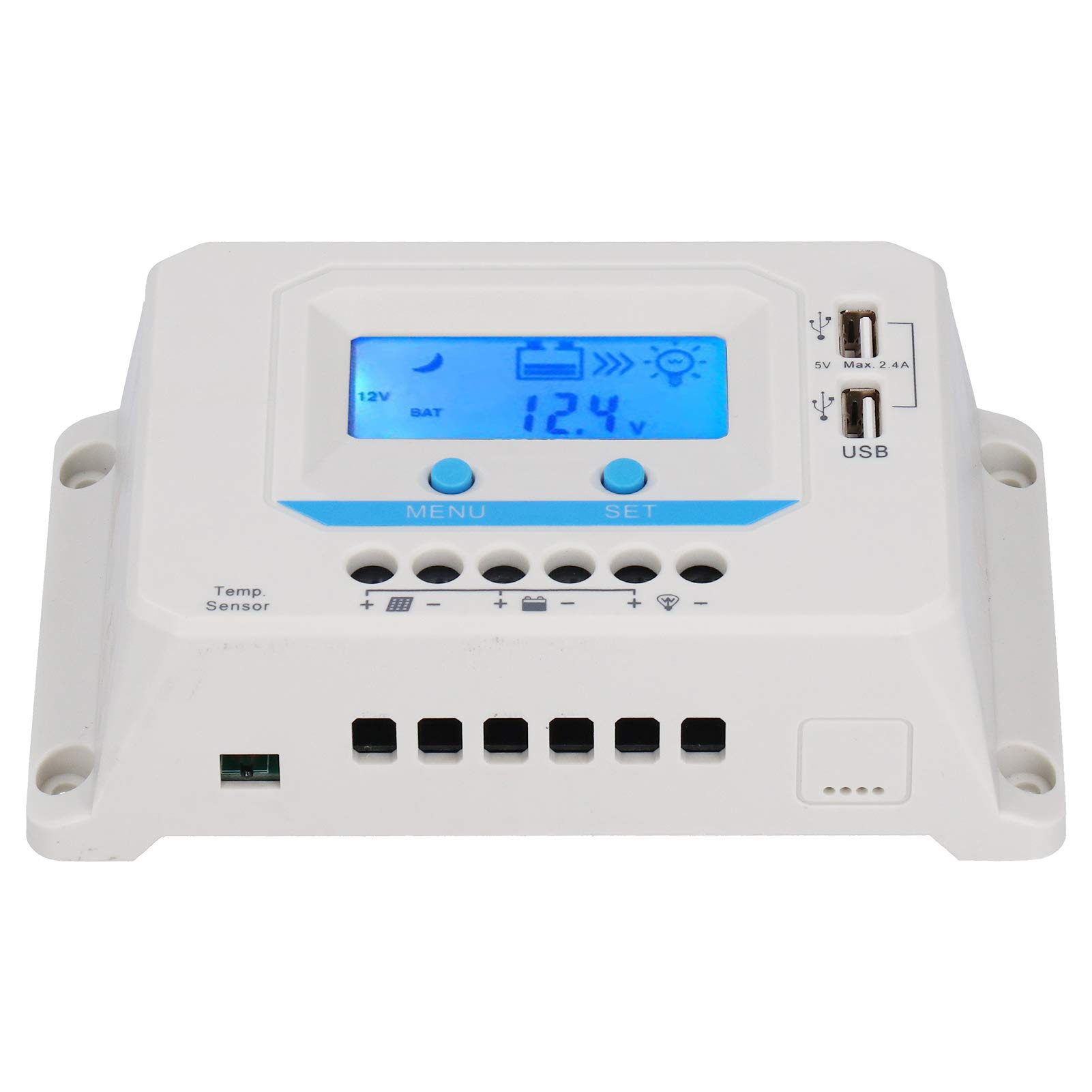 30A Solarladeregler-Panel mit LCD-Display EL2430Z