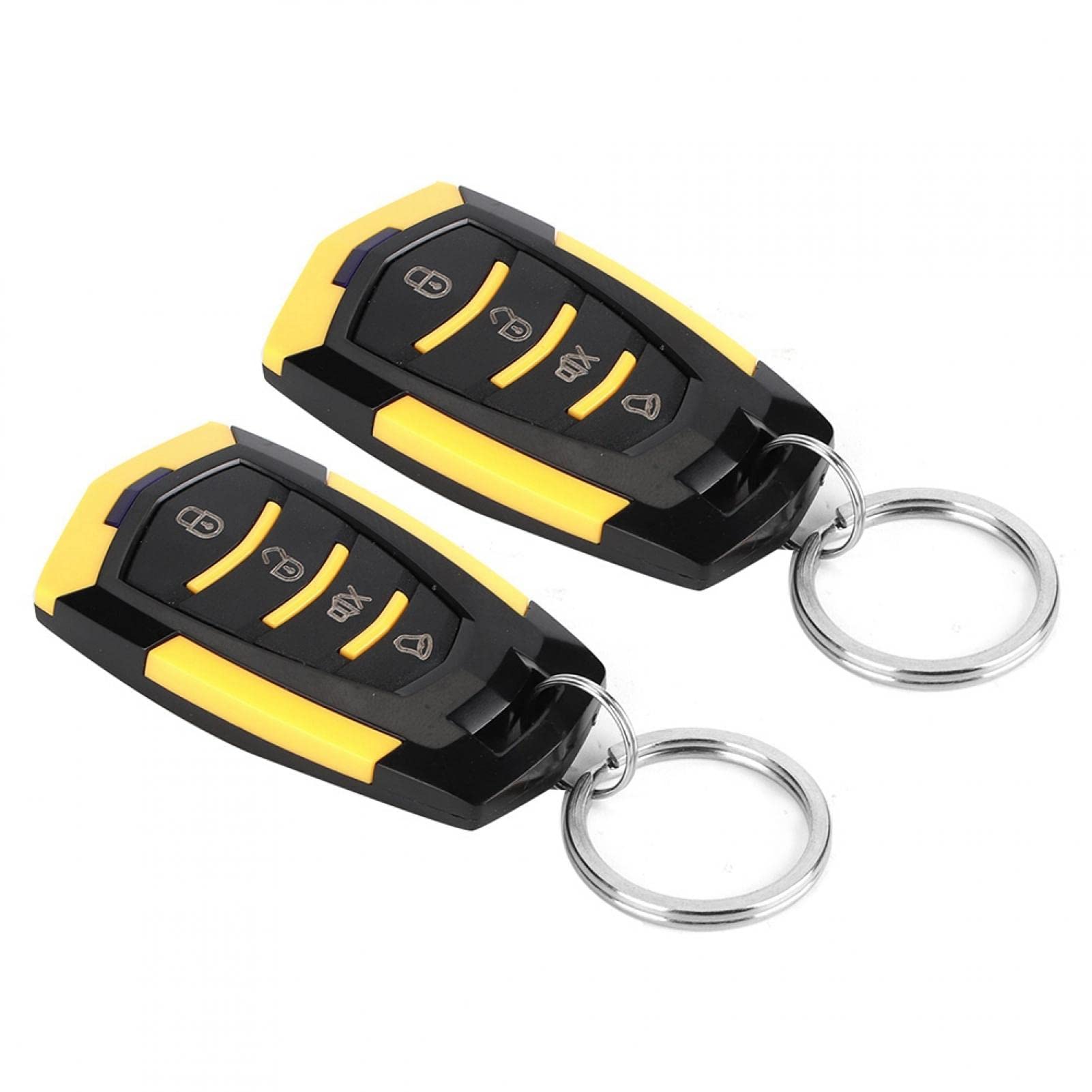 Cerradura Central sin Llave, Alarma de Coche Universal Sistema de Entrada sin Llave Kit de Cierre Centralizado con Control Remoto