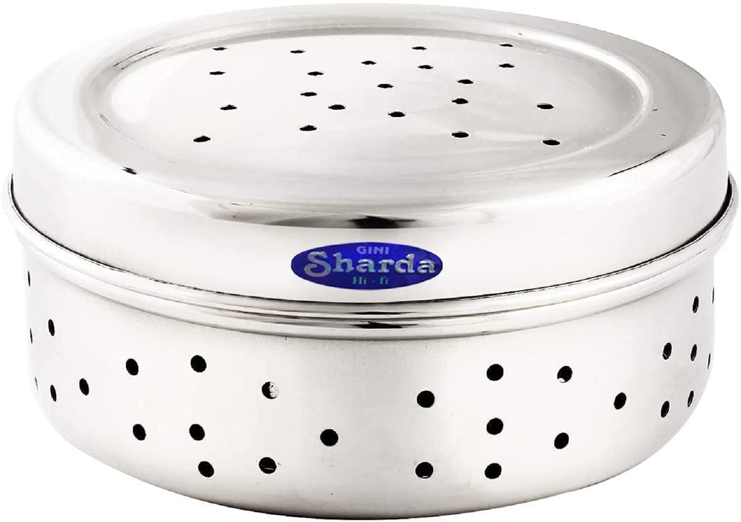 Sharda Metals Stainless Steel Sprouts Chillies Coriander Hole Container