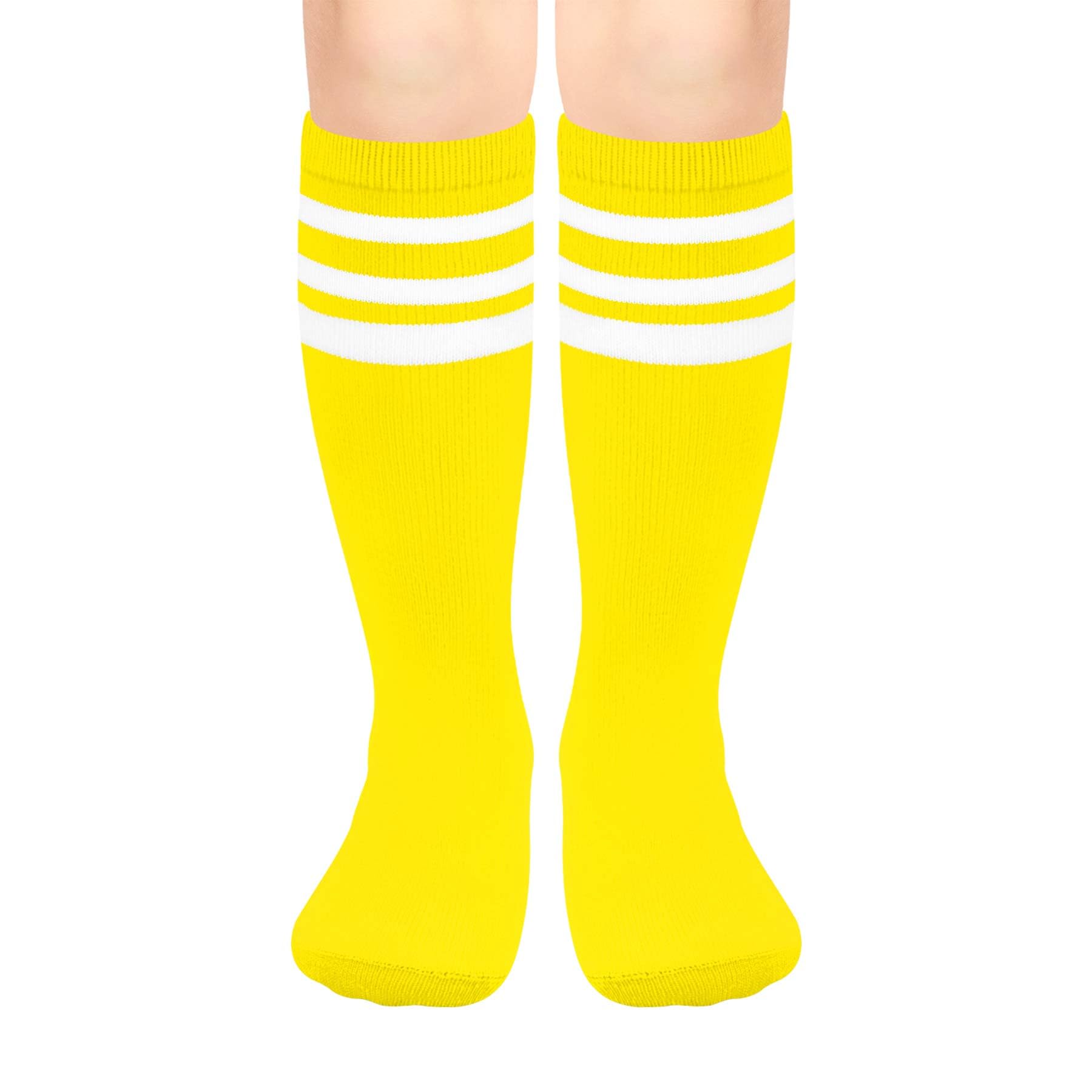 Olreco 1 Pack Toddler Kids Youth Soccer Socks Girls Boys Baseball Socks Youth Knee High Softball Football Accessories Cotton