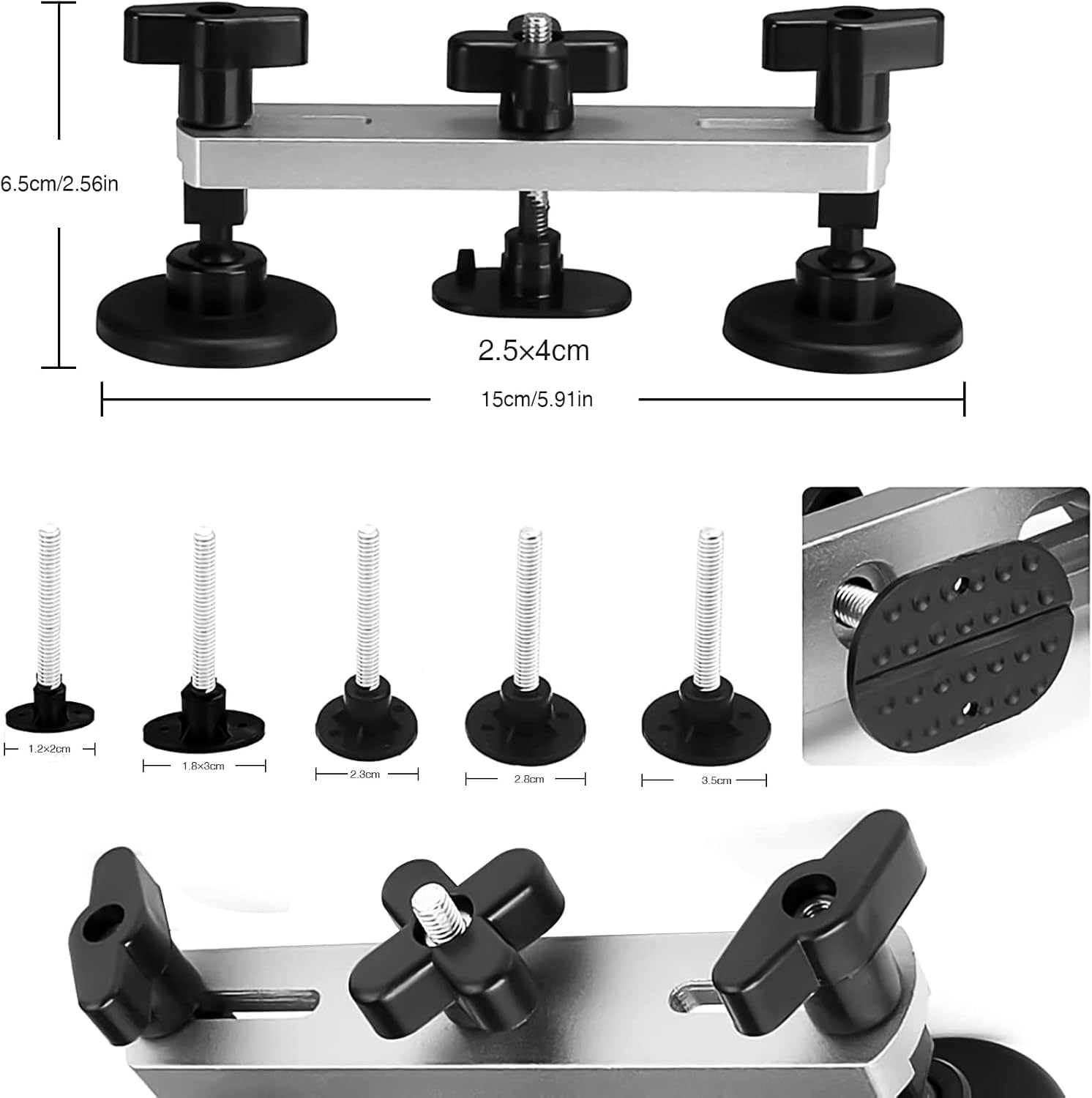 Manelord Car Ventouse Carrosserie et Debosselage Carrosserie, Marteau Carrossier, Auto Kit Debosselage sans Peinture