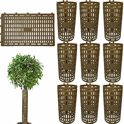 Creperture Adjustable Cotton Tree Trunk Protectors Cover