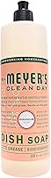 Vista 26 de Mrs. Meyer's Clean Day - Detergente líquido para platos, aroma a romero, paquete de 6 unidades, 16 fl oz