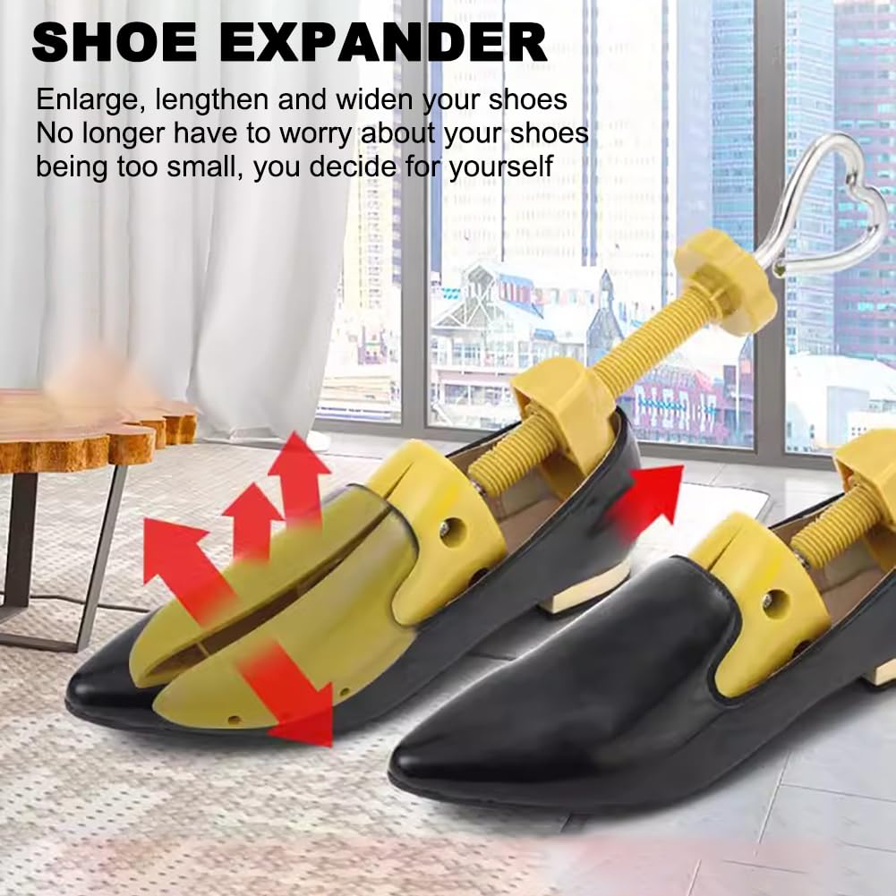 Paquete De 2 Hormas Unisex, Moldeadores De Hormas De Plástico, Hormas De Longitud Ajustable, Tallas 34-47, Adecuadas para Zapatos Planos Y Tacones Altos,C40 to 47
