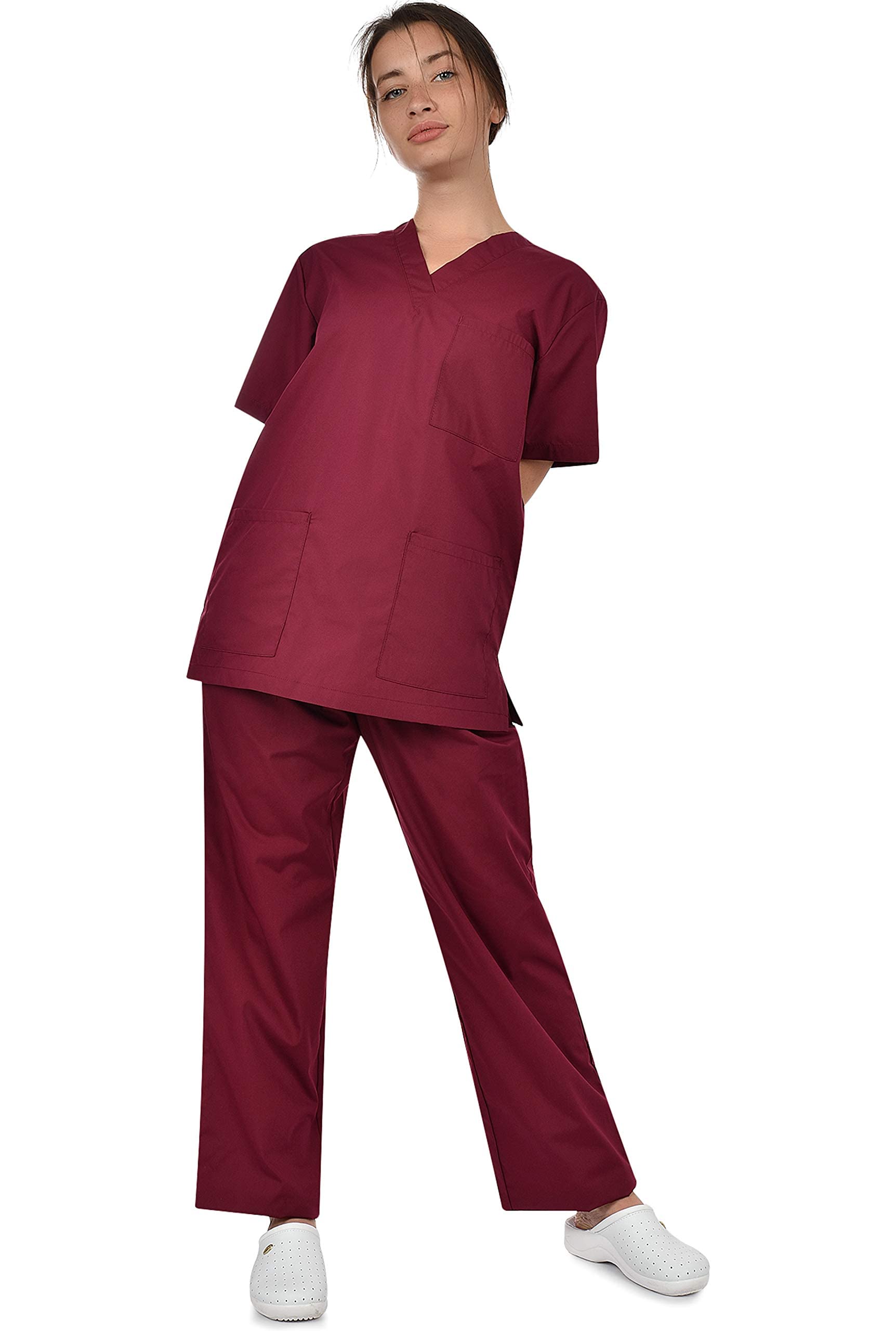 B-well CESARE Uniformes Sanitarios Mujer Casacas Sanitarias Mujer Pijama Sanitario Uniforme Enfermera Conjunto Casaca y Pantalón — view 4