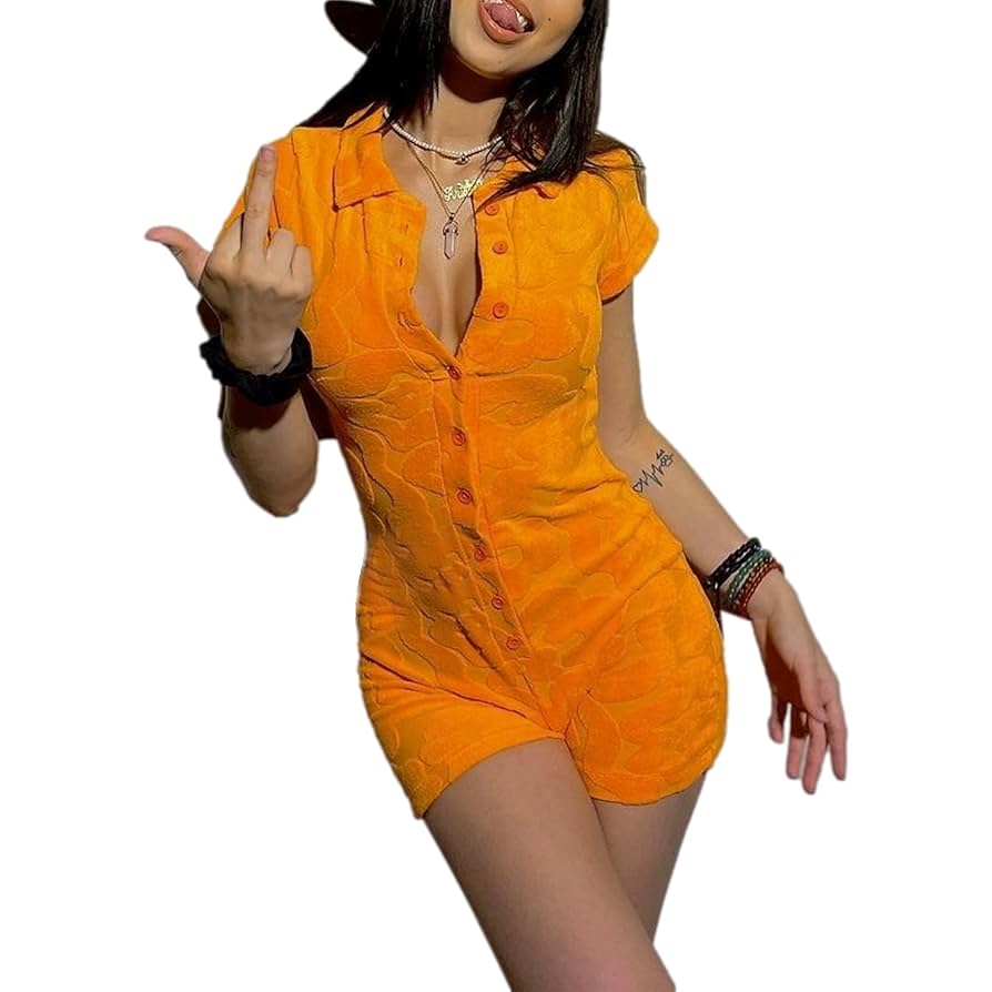 ワンピース herlipto Armace Short Sleeve Romper Amazon.com: Casly Lamiit Womens Romper Summer Dressy Casual