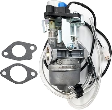 Huayi OEM Carburetor Carb Compatible with Yamaha 2400W Inverter Generator EF2400iS EF2400iSHC Manual Choke w/Throttle Stepper