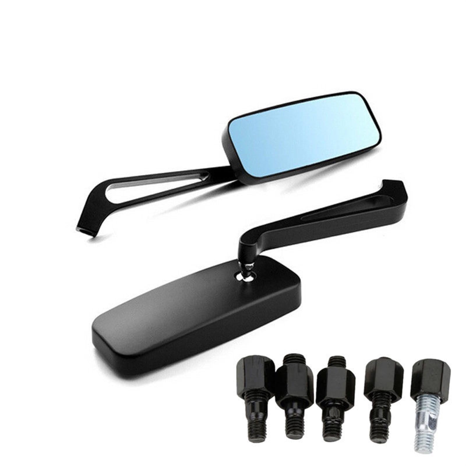 Accessori Moto Per Softail Per Ya.ma.ha Per Specchietti Rettangolari Per Moto Kawasaki Specchietti Manubrio