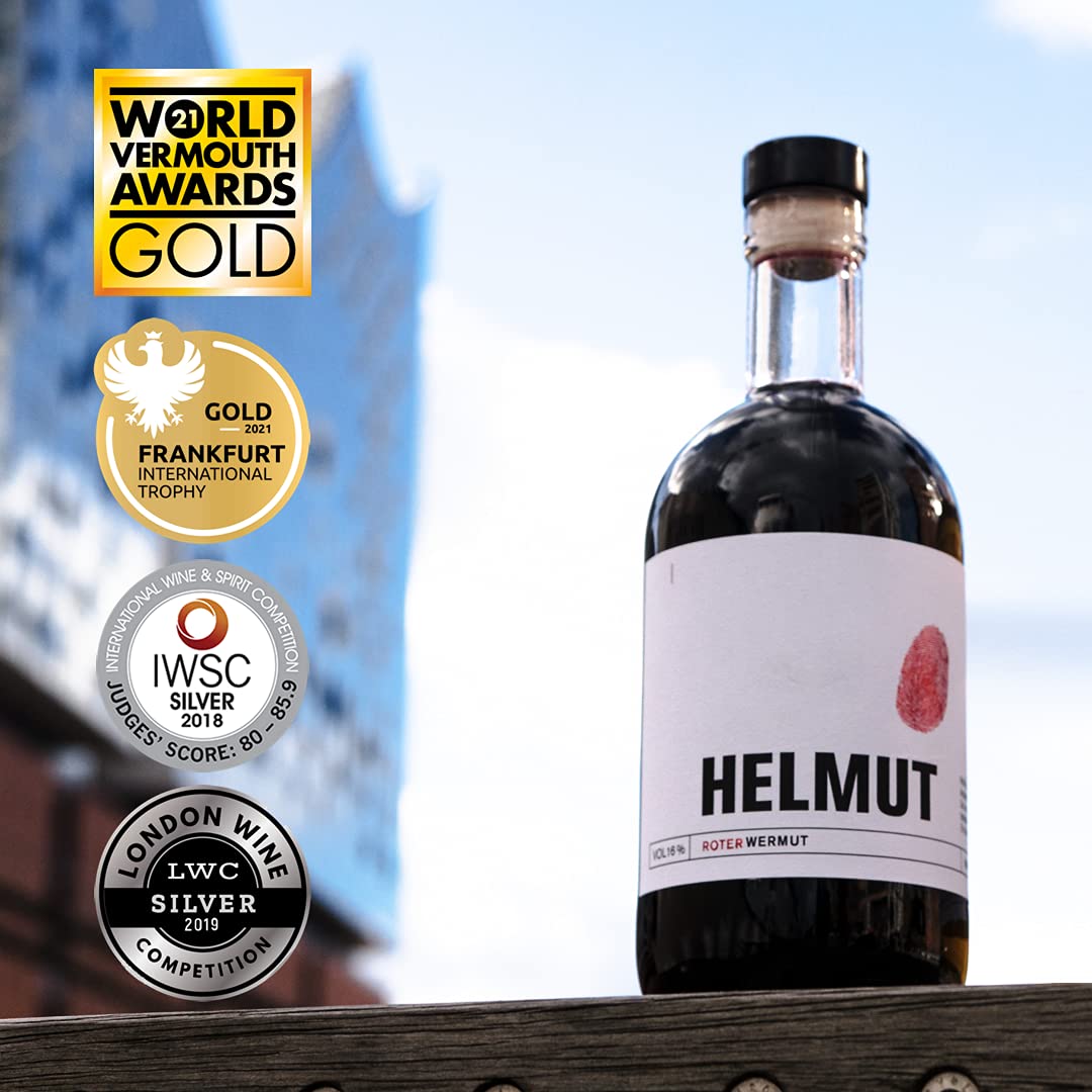 HELMUT - Deutscher Premium Vermouth, handgefertigt in Hamburg. (Rot)