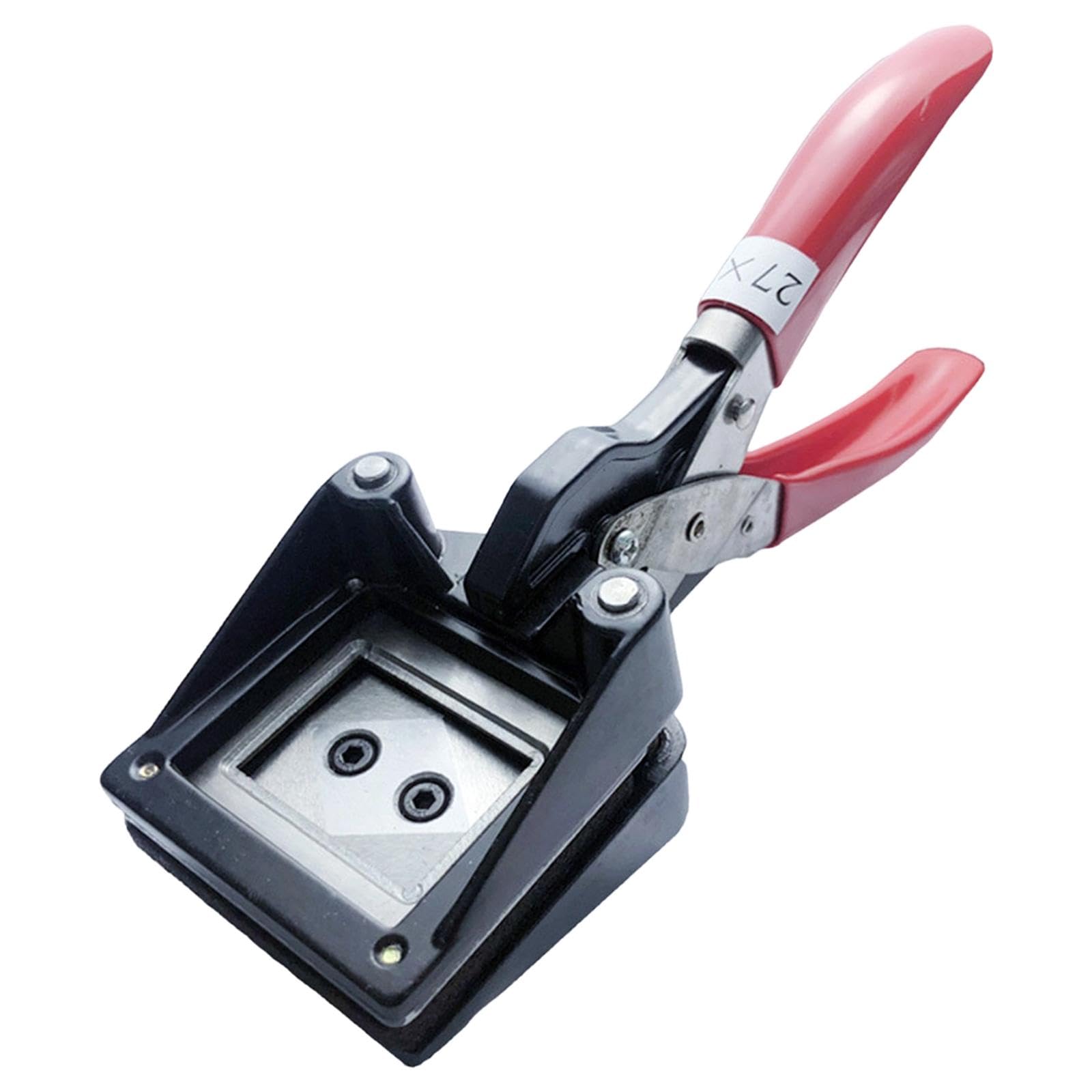 Cortadora de metal profesional 27×38 mm para tarjetas, oficina y manualidades