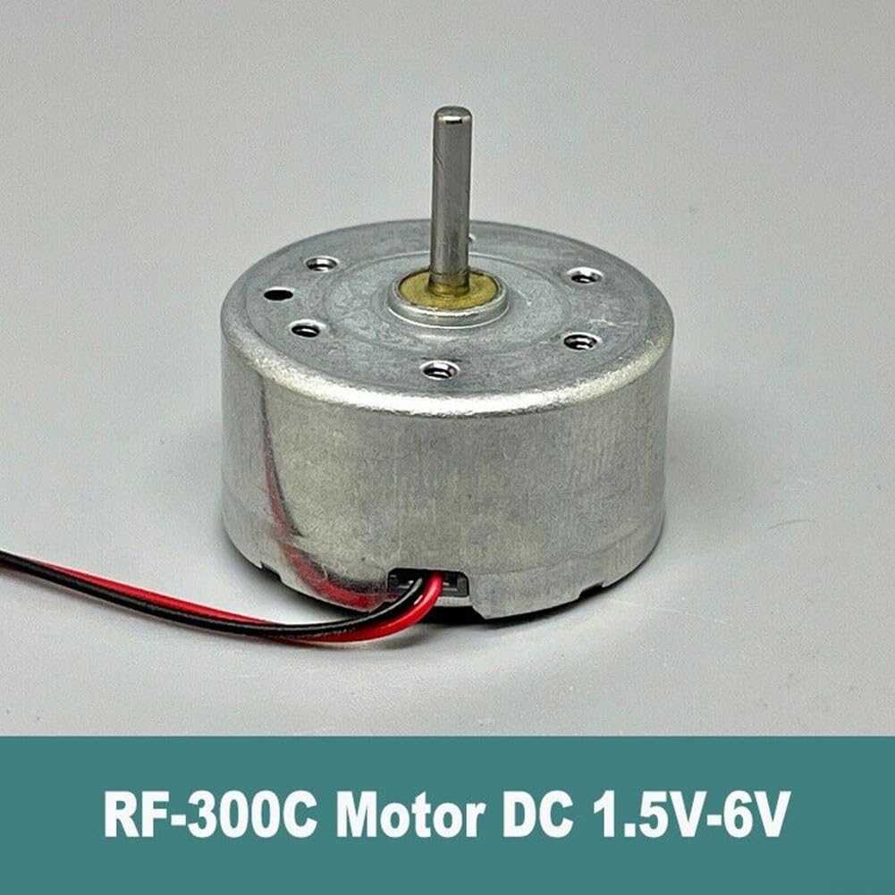 SPORTARC RF-300CA RC-300 DC 3V 5V 6V 10300RPM Mini 24mm Round Electric Motor 2mm Shaft for DIY fans or electronic products - Image 3