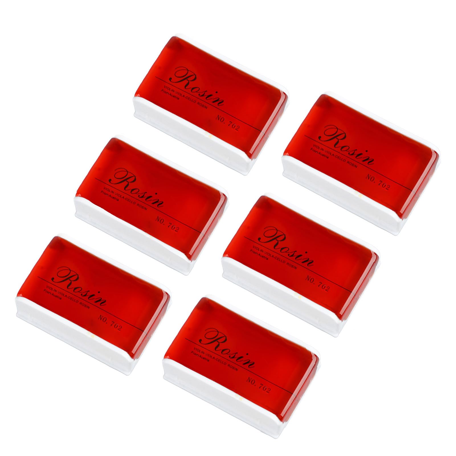 Smooth Bow String Rosine Universal for Bratch Cello Simply Applying Premium Adhesion Violin Rosin for Different Instruments (Red)