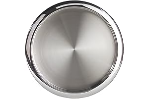 Oggi 7063 Stainless Steel Round Serving Tray