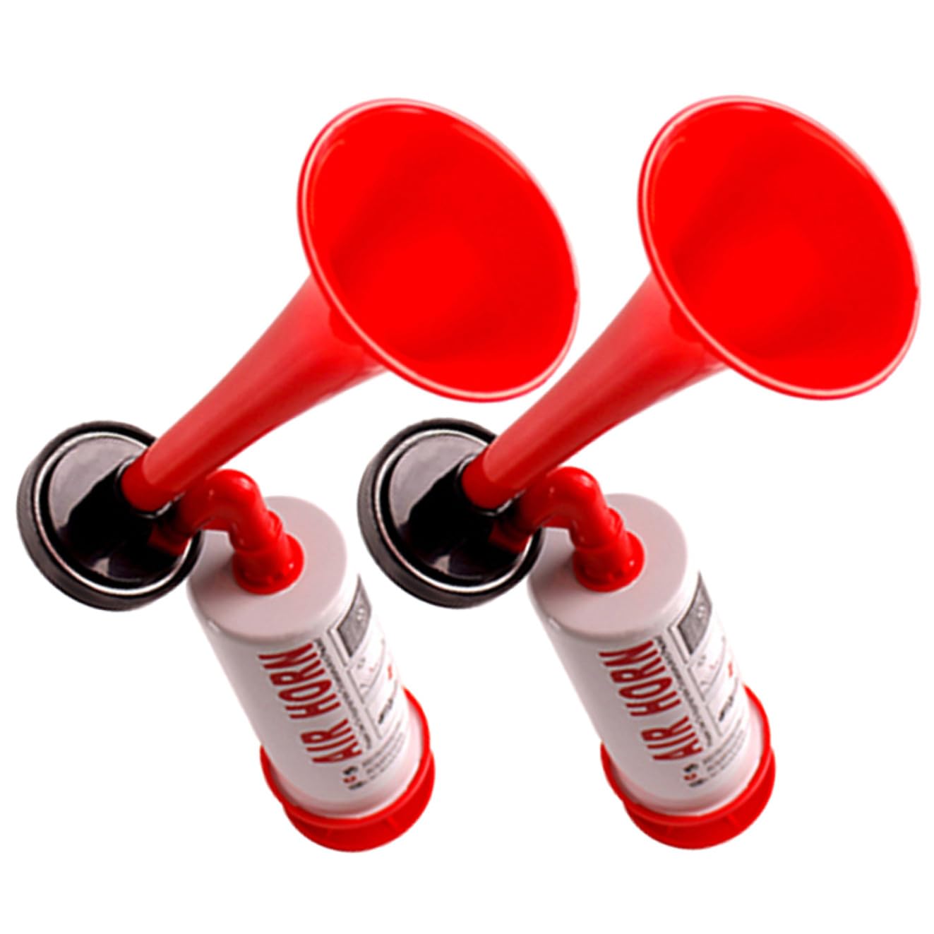 2pcs Klaxons de Fête à Main en Abs, Cornes de Supporter Portables pour Événements Sportifs et Soirées, Amplificateurs de Son Faciles à Utiliser