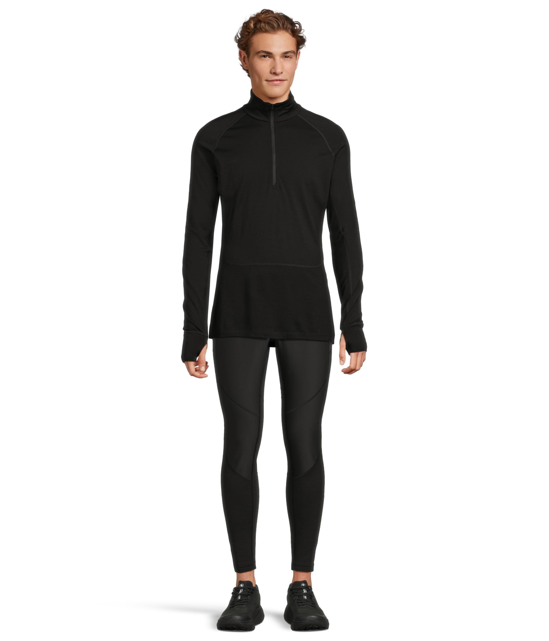 Amazon.com: Icebreaker Mens Merino 200 ZoneKnit™ Long Sleeve Half