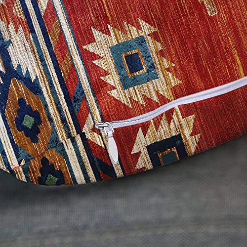 Britimes Throw Pillow Covers, Persian Home Art Decor, 18 X 18 Inches Set Of 2 Cushion Couch Sofa Cases, Abstract Oil Painting Pillowcases For Bedroom, Living Room, Ethnic Decorative, Geometric Tribal #TOP5