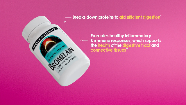Amazon.com: Source Naturals Pineapple Enzyme Bromelain, 500 mg