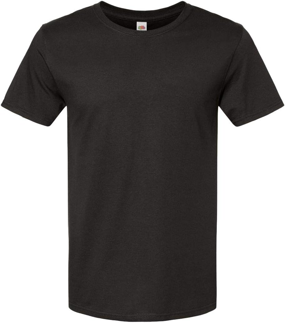 Fruit of the Loom Adult ICONIC™ T-Shirt M BLACK INK