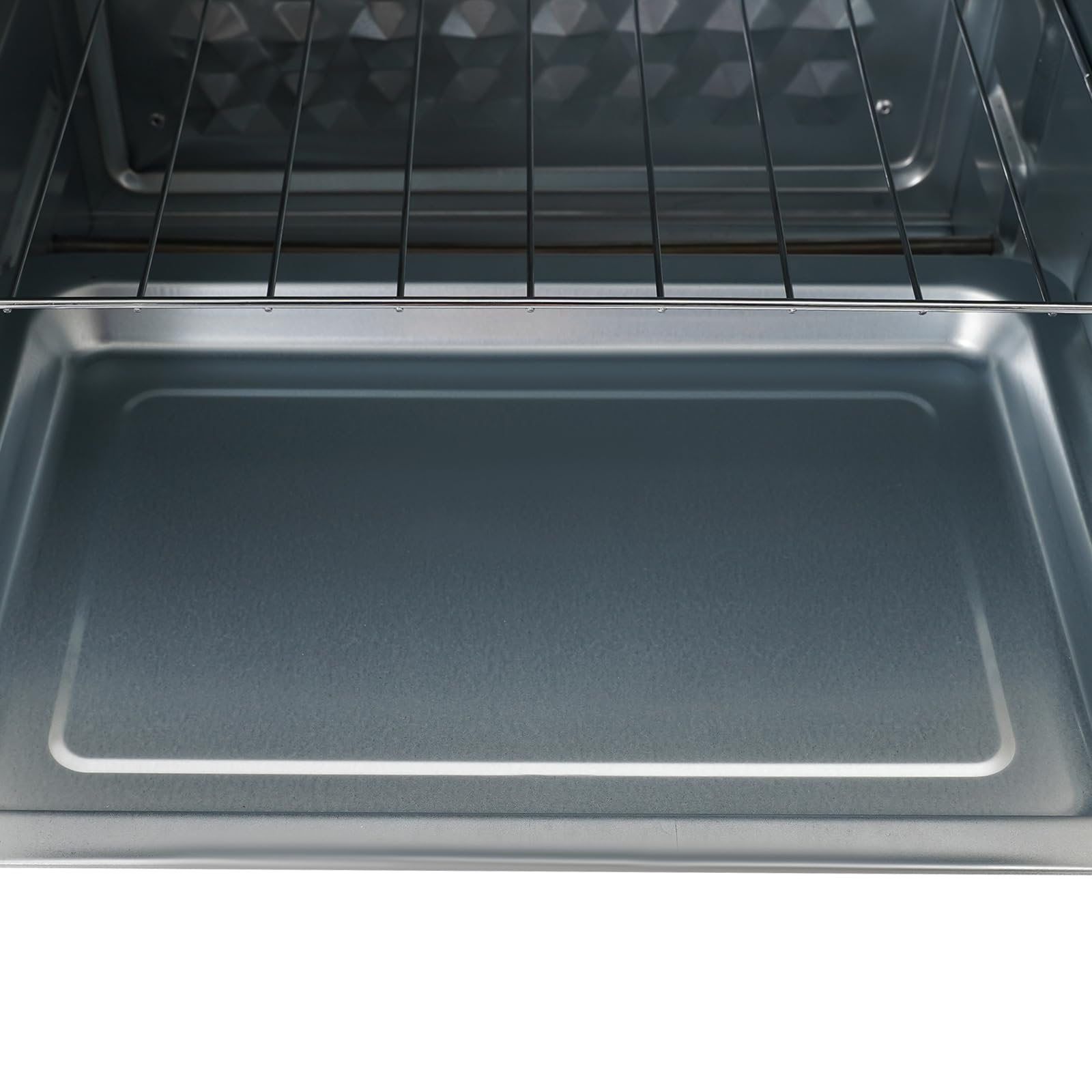 Mini four 22 litres | Four | Minuteur 60 min | 1000 W | Températures de 120 °C à 250 °C pour poulet rôti, pizza, saucisses, gâteaux aux œufs
