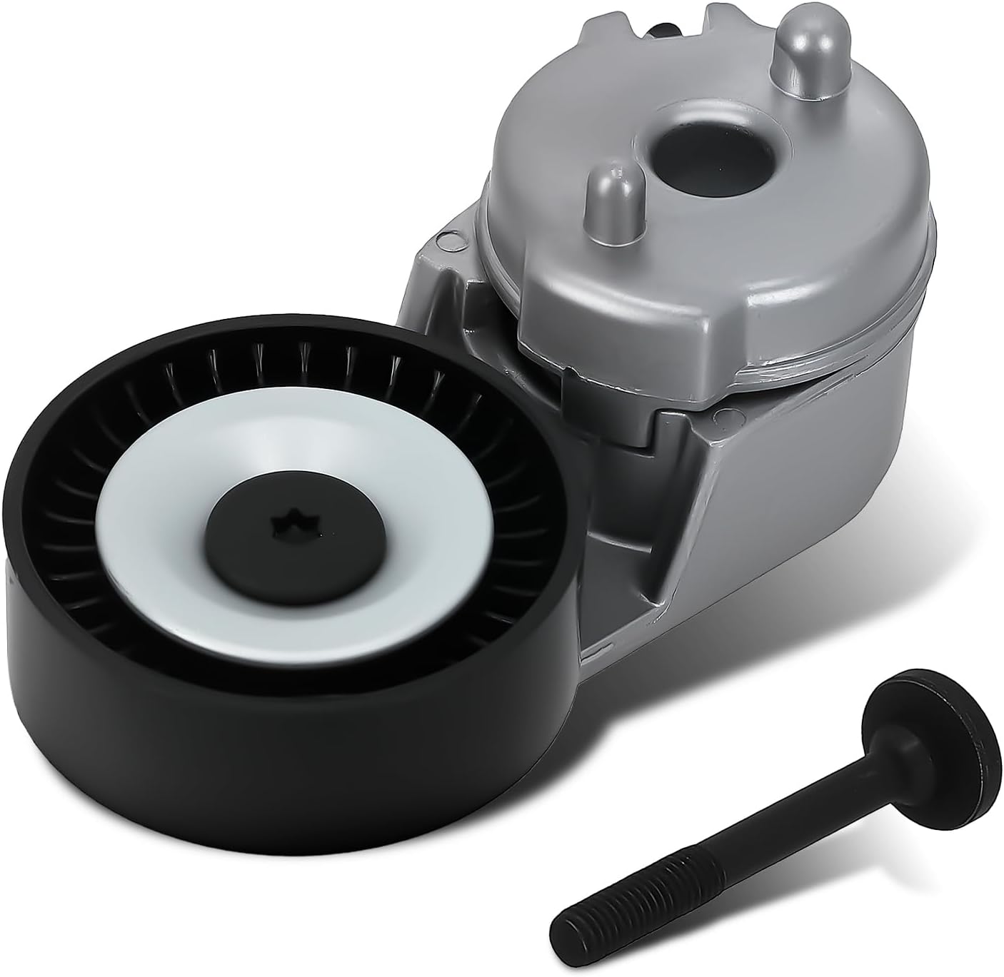 maXpeedingrods Belt Tensioner Assembly with Pulley Compatible with Jeep Wrangler TJ 2000-2006 Grand Cherokee WJ 1999-2004 4.0L 04854089A 04854089AB