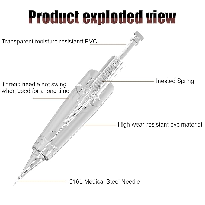 Kit Máquina Tatuar Rotativa Pen YBEAUTY con Batería Inalámbr miniatura 3