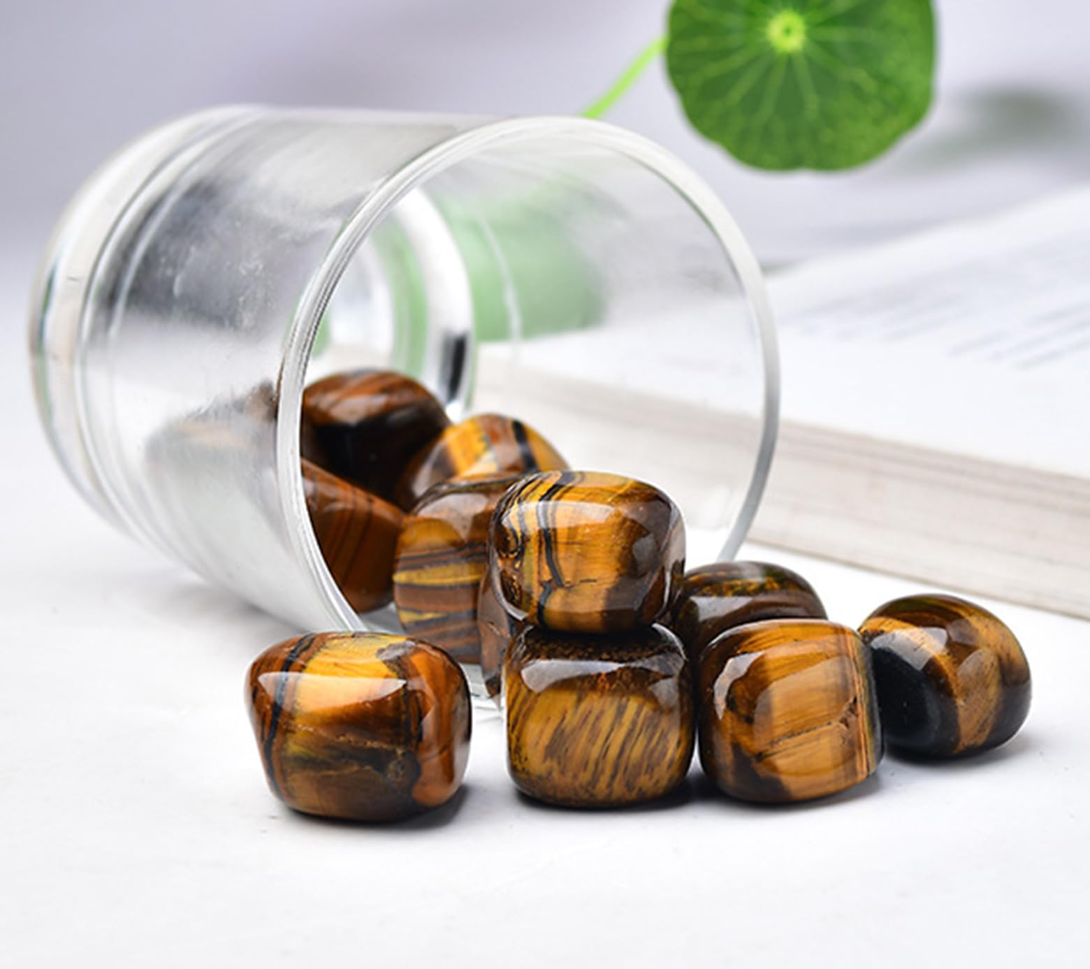 Kamienie tygrysie oko, uzdrawianie polerowanych kryształów, kamienie naturalne, Feng Shui, równoważenie czakr, szczęście, prezent Reiki, wystrój domu, kamienie naturalne czakry 1kg