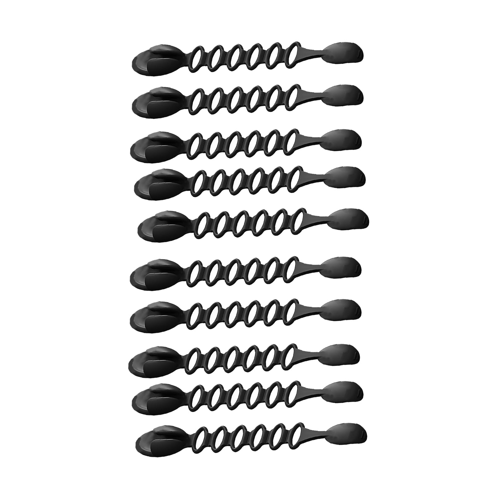 XISAOK 10pcs Christmas Garlands Hook for Stockings Silicone Adhesive Straps Kitchen Wire Storage Hook Cable Organizers