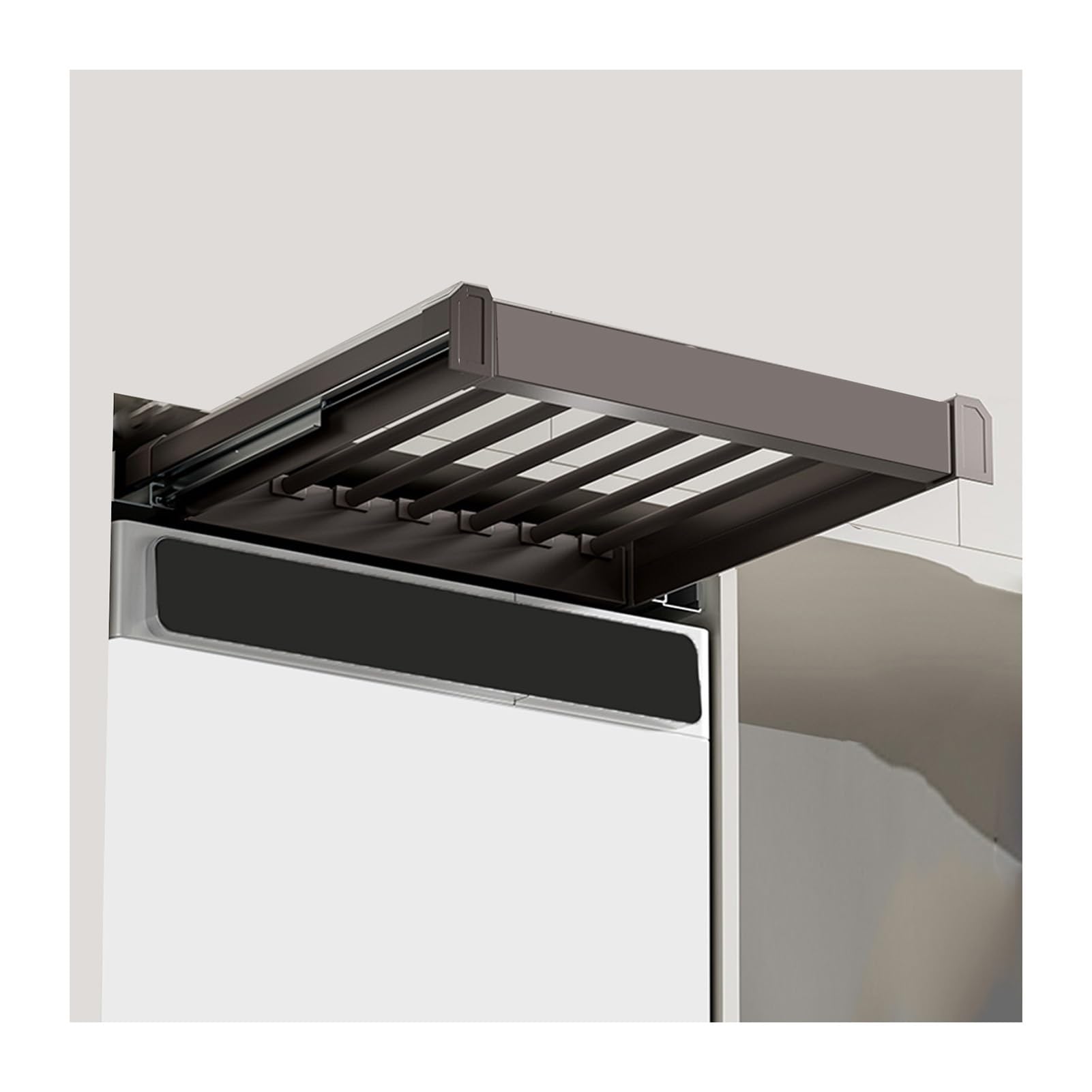 Tiroir coulissant pour pantalons en alliage d'aluminium durable