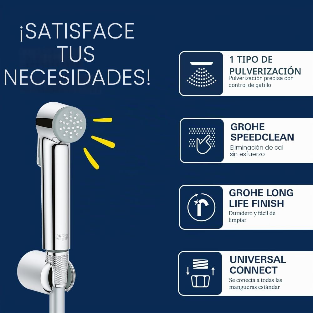 Grohe Tempesta- Juego completo de teleducha, cromo Ref. 26352000