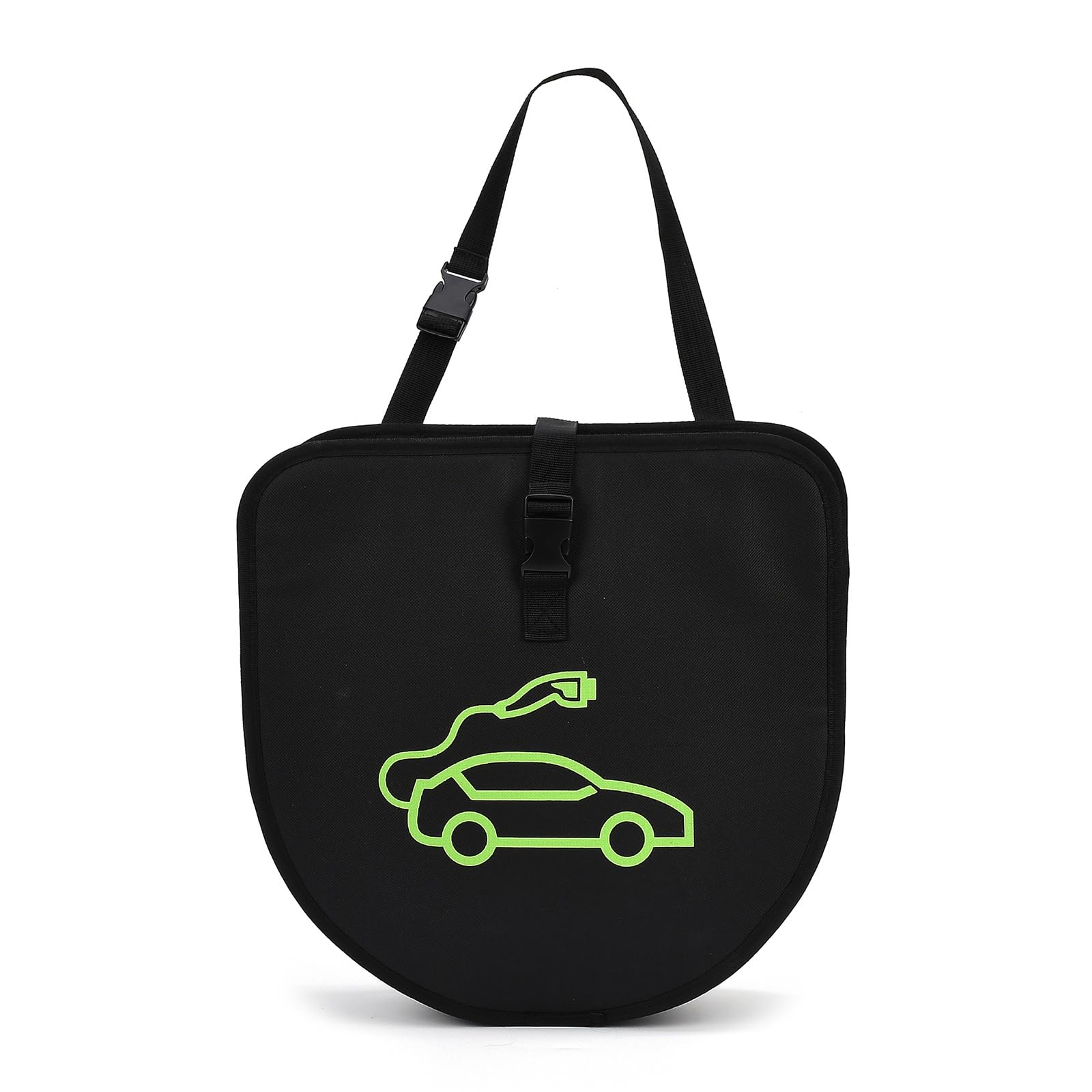 Sac câble de charge EV au sec dans le coffre pendant vos voyages en famille