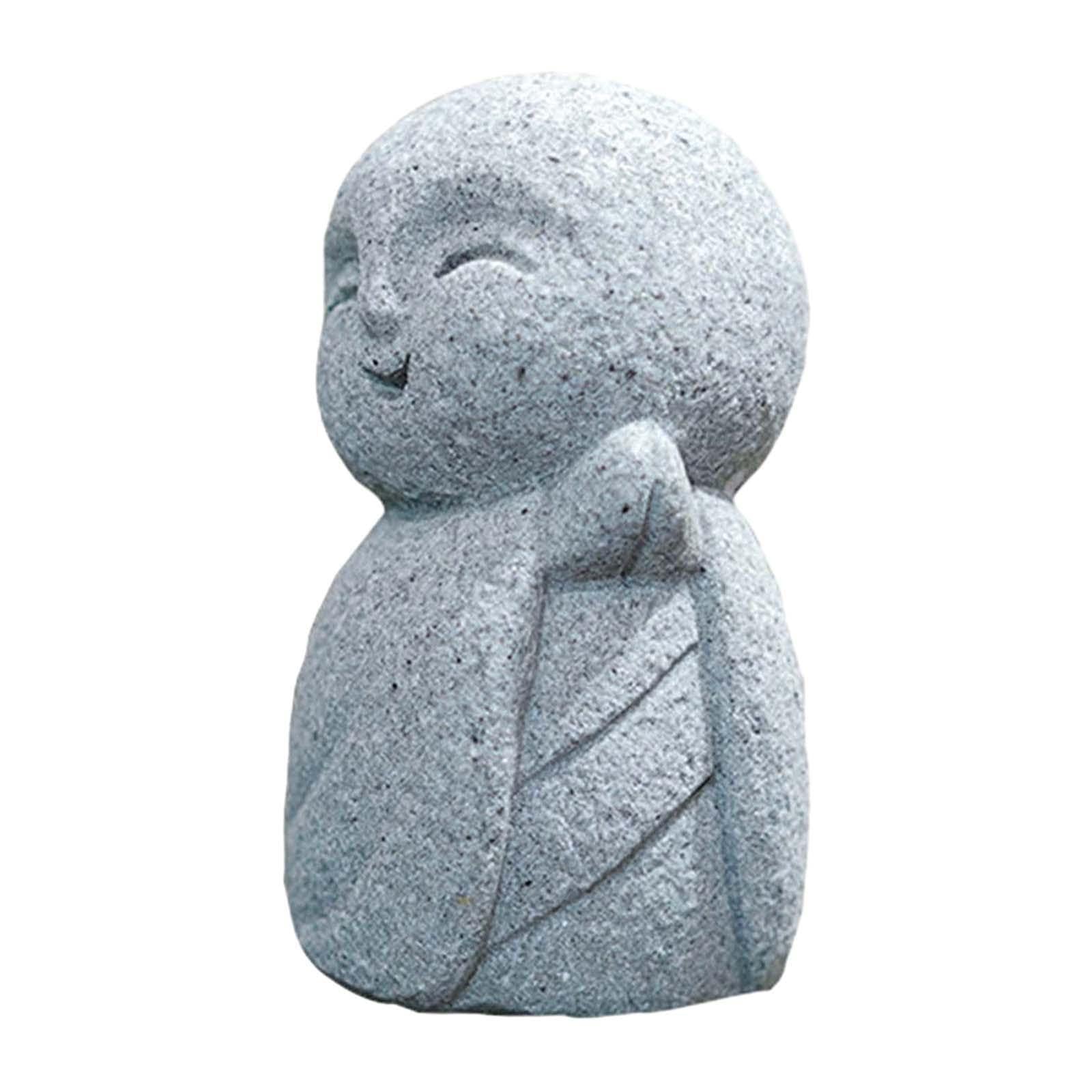 Yixannx Aquarium Buddha Statue Decor Fish Tank Monk Figurine Lovely Small Ornament Capturing Of Serenity In Water Buddha Fish Tank Decor Small Figurine Ornament