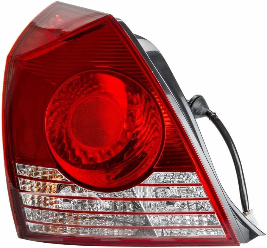 CarLights360 For Hyundai Elantra Tail Light 2004 2005 2006 Driver Side Sedan HY2800130 | 92401-2D550