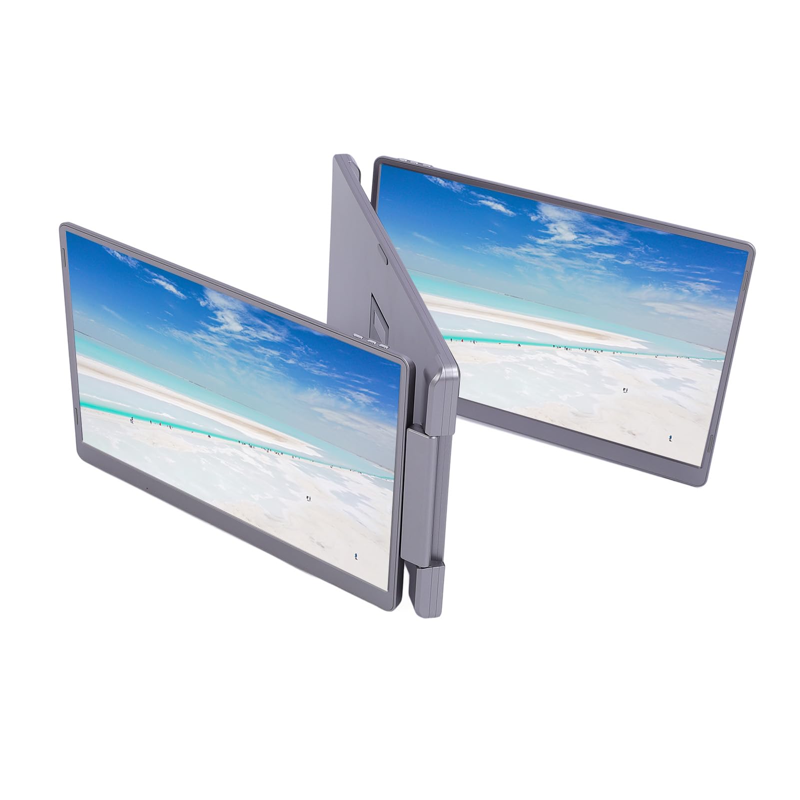 Domary Monitor Portatile Pieghevole IPS da 16 Pollici 2560x1600 IPS