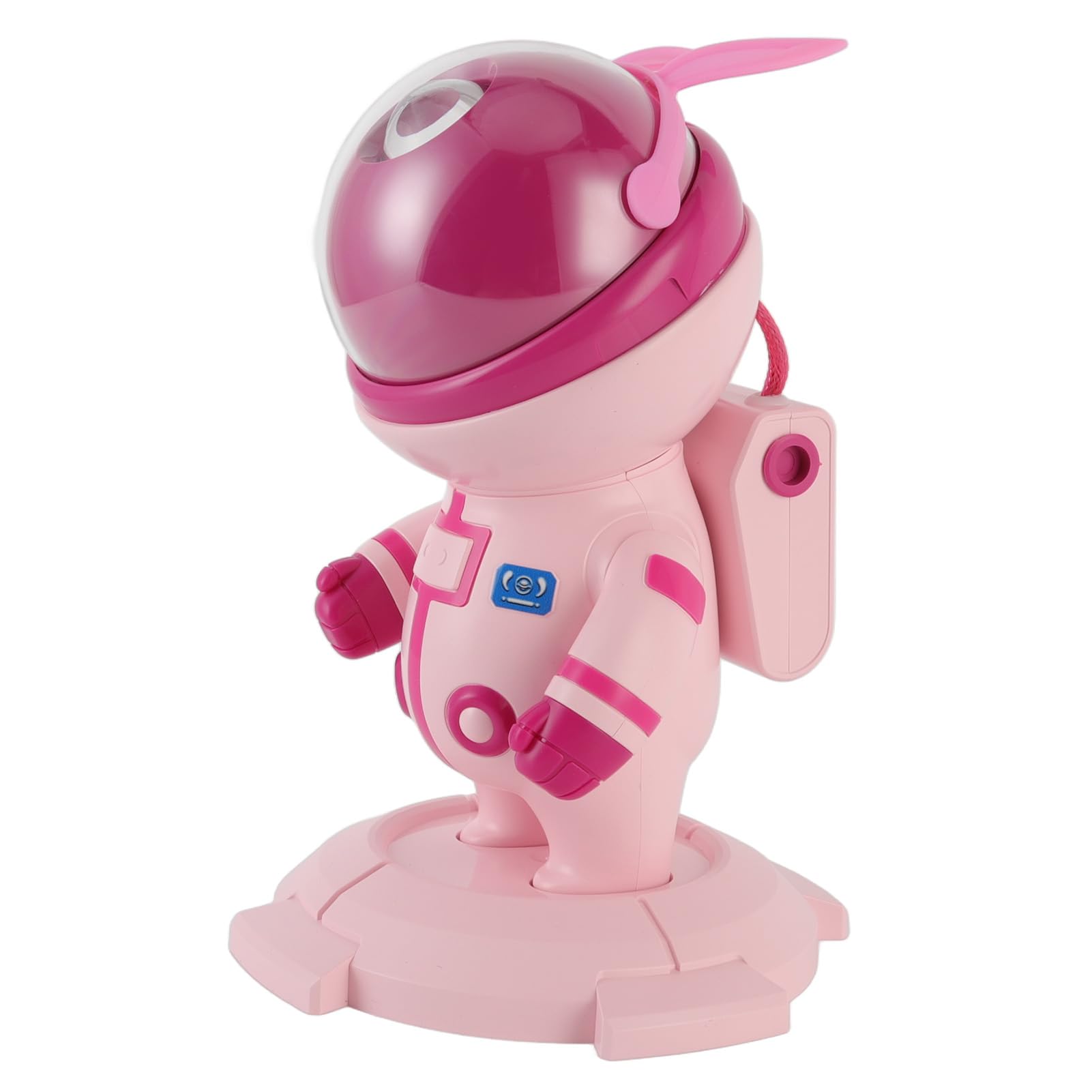 EMUKOEP de Luz Nocturna LED de Estrella Precisa, Luz de Proyección RGB Ambiental para Dormitorio Infantil, Lámpara de Astronauta USB (Rosa)