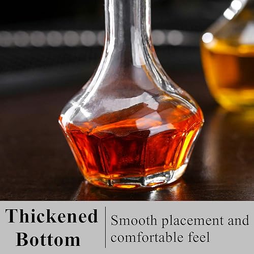 Miniatura 4 de Bitters Bottle - Botella de vidrio de 1.7 fl oz con tapa de acero inoxidable, herramienta profesional para hacer cócteles - DSBT0001