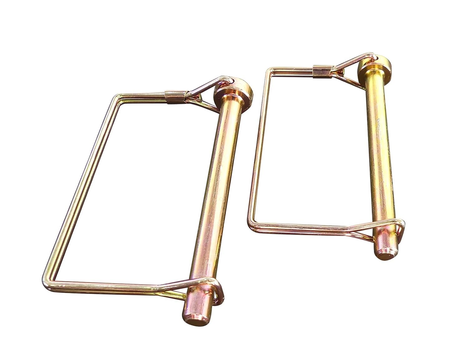 Double Wire Lock Pin PTO Pins 3/8” Dia. x 3 1/8” Long, Square Hitch