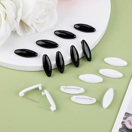 Miniatura 5 de 16 pines de seguridad para bufanda, coloridos alfileres para hiyab con caja, cubierta de plástico de moda, paquete de pines para mujeres musulmanas